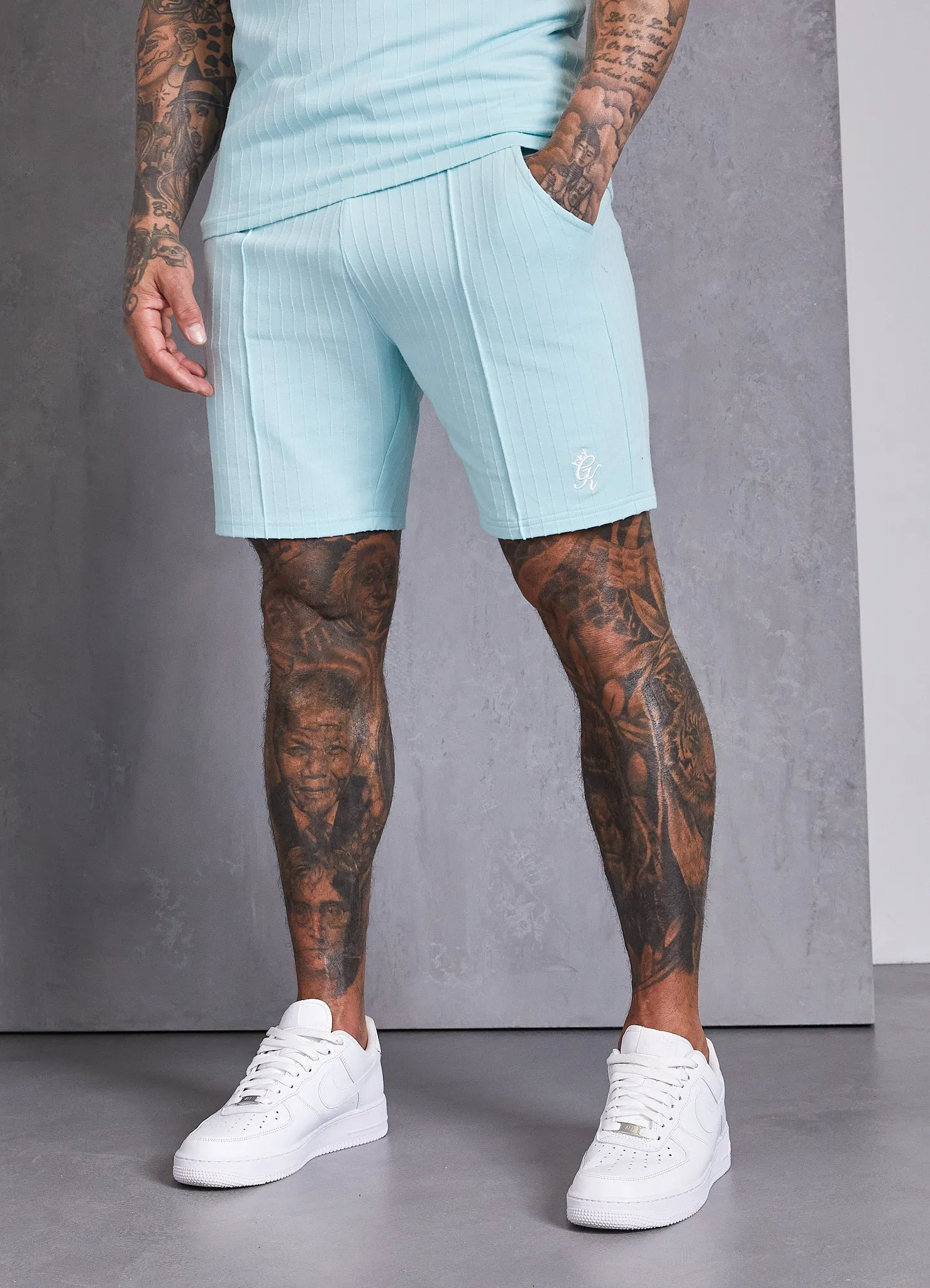 Gym King Riviera Signature Short - Aqua Sky sold by The Gym King product image thumbnail 5