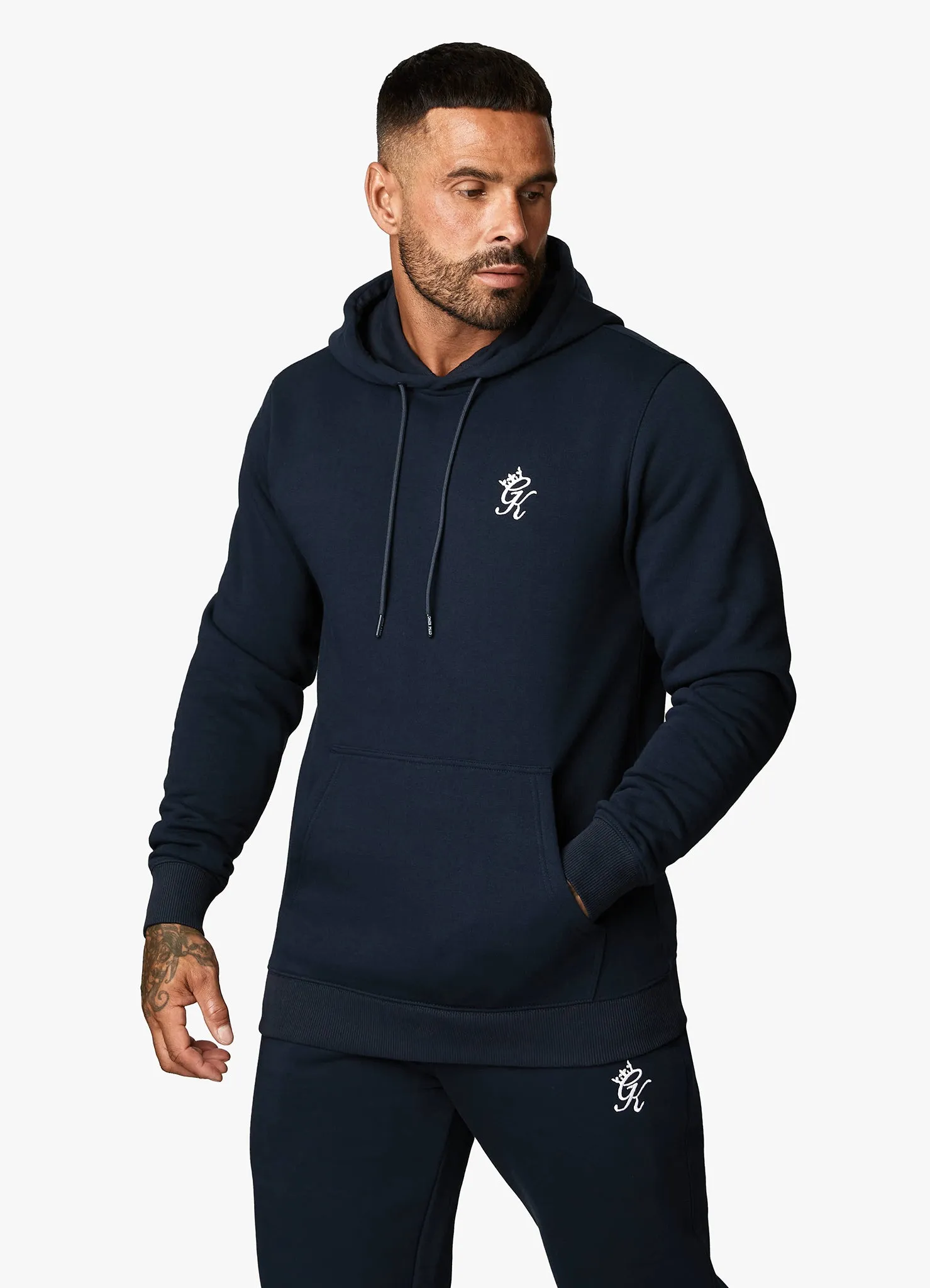 Gym King Fundamental Hood Tracksuit - Navy sold by The Gym King product image thumbnail 5
