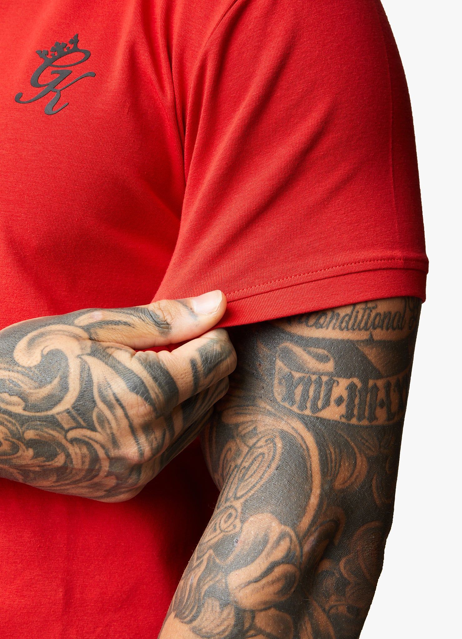 Gym King Taped Jersey Tee - Red Rush sold by The Gym King product image thumbnail 8