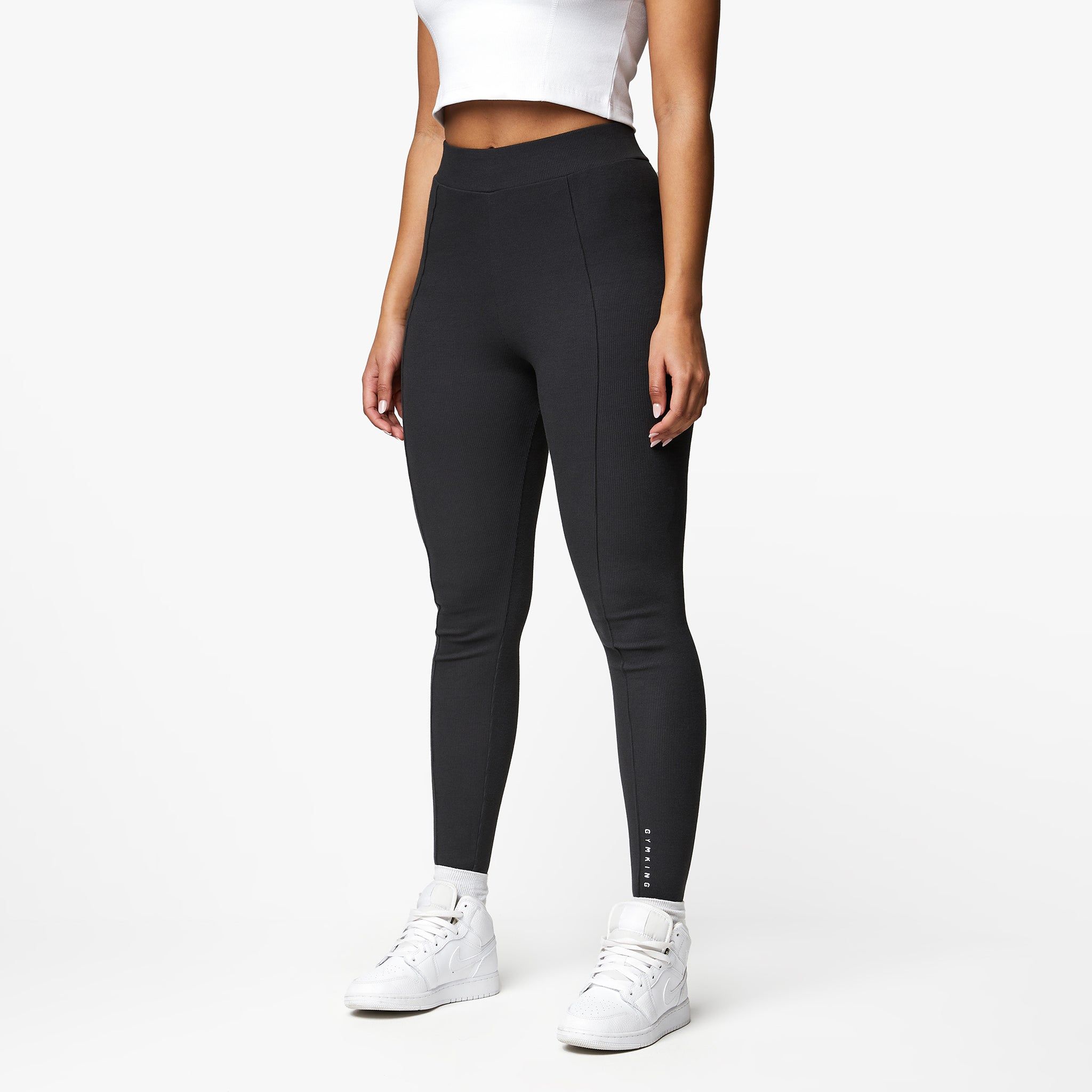 Gym King Shadow Raised Seam Legging - Dark Pewter sold by The Gym King product image thumbnail 2