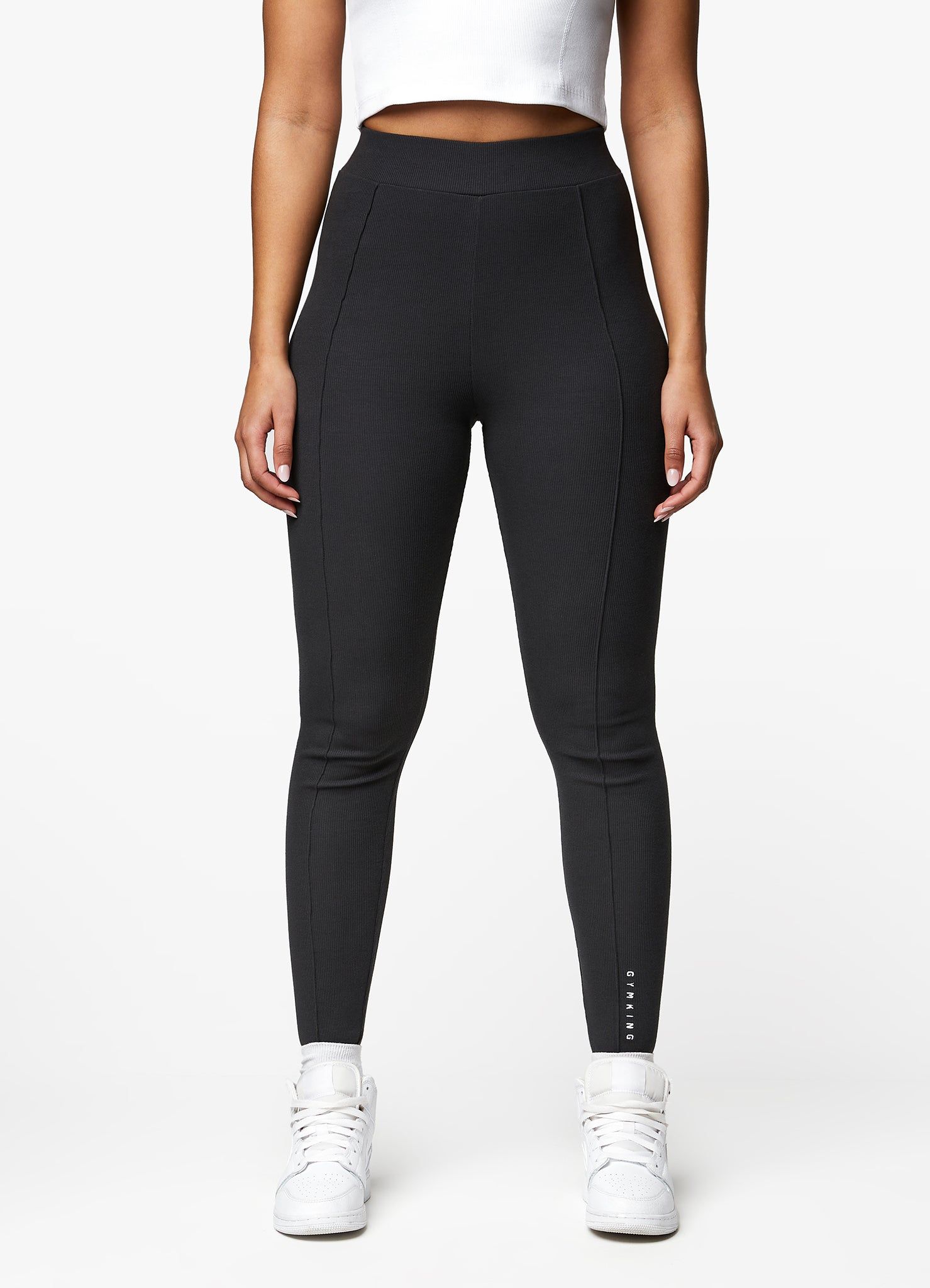 Gym King Shadow Raised Seam Legging - Dark Pewter sold by The Gym King product image thumbnail 7