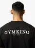 Gym King Oversized Logo T-shirt - Black sold by The Gym King