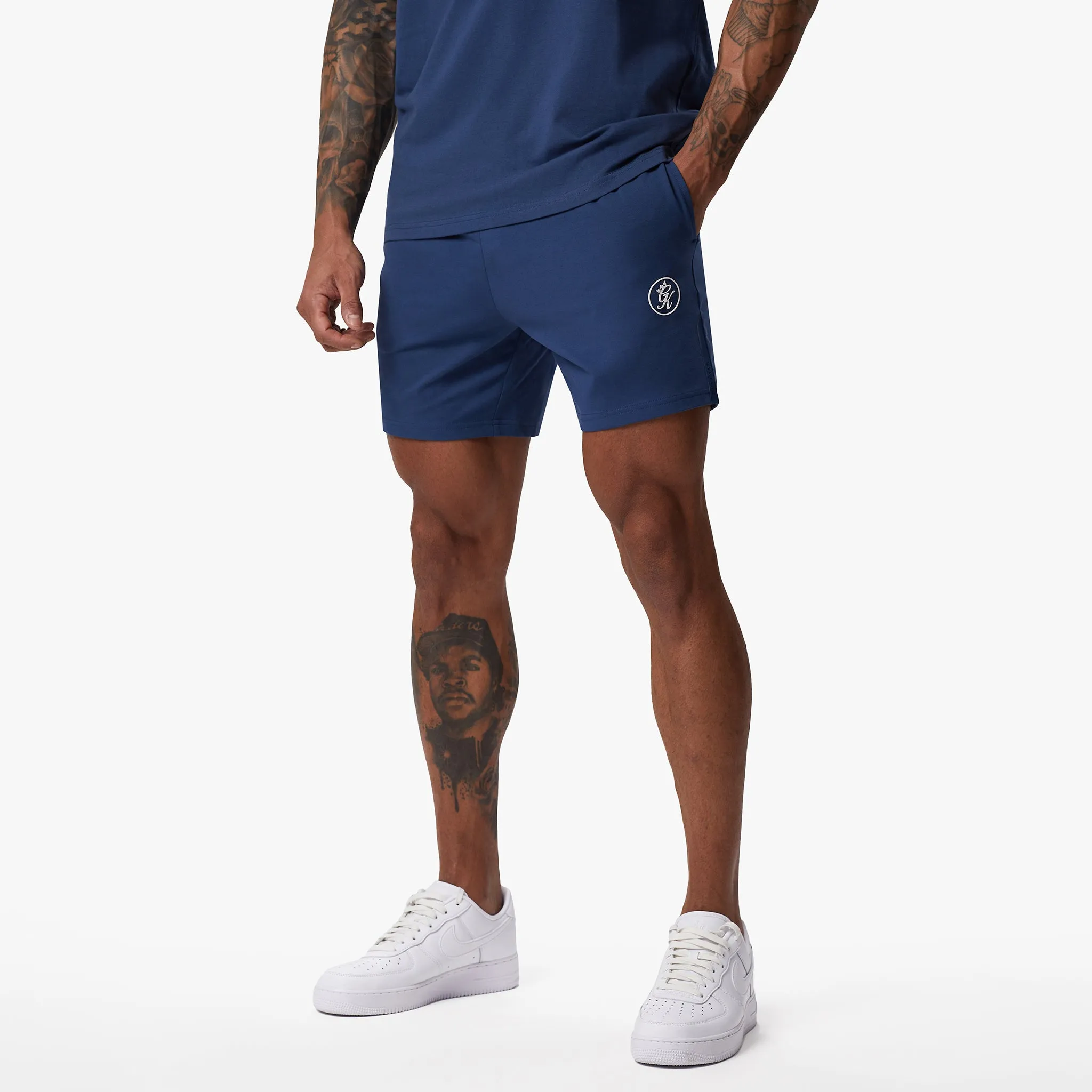 Gym King Pro Jersey Short - Dark Indigo sold by The Gym King product image thumbnail 2
