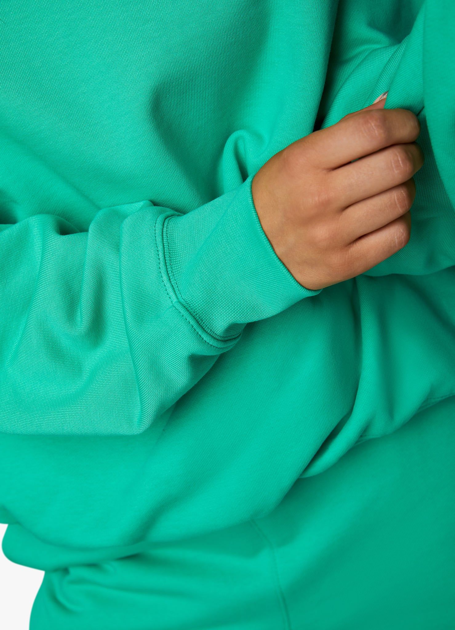 Gym King Varsity Oversized Crew - Jade Green sold by The Gym King product image thumbnail 11