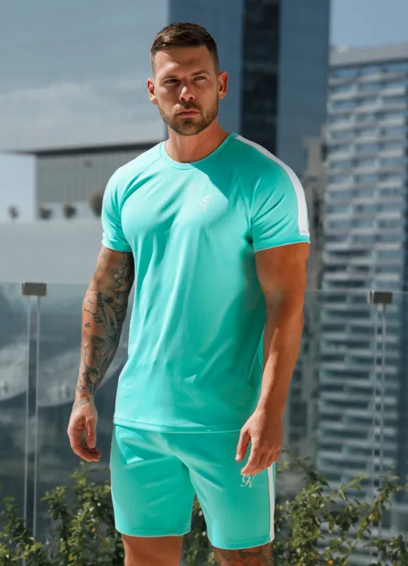 Gym King Core Plus Poly Tee - Marine Green sold by The Gym King