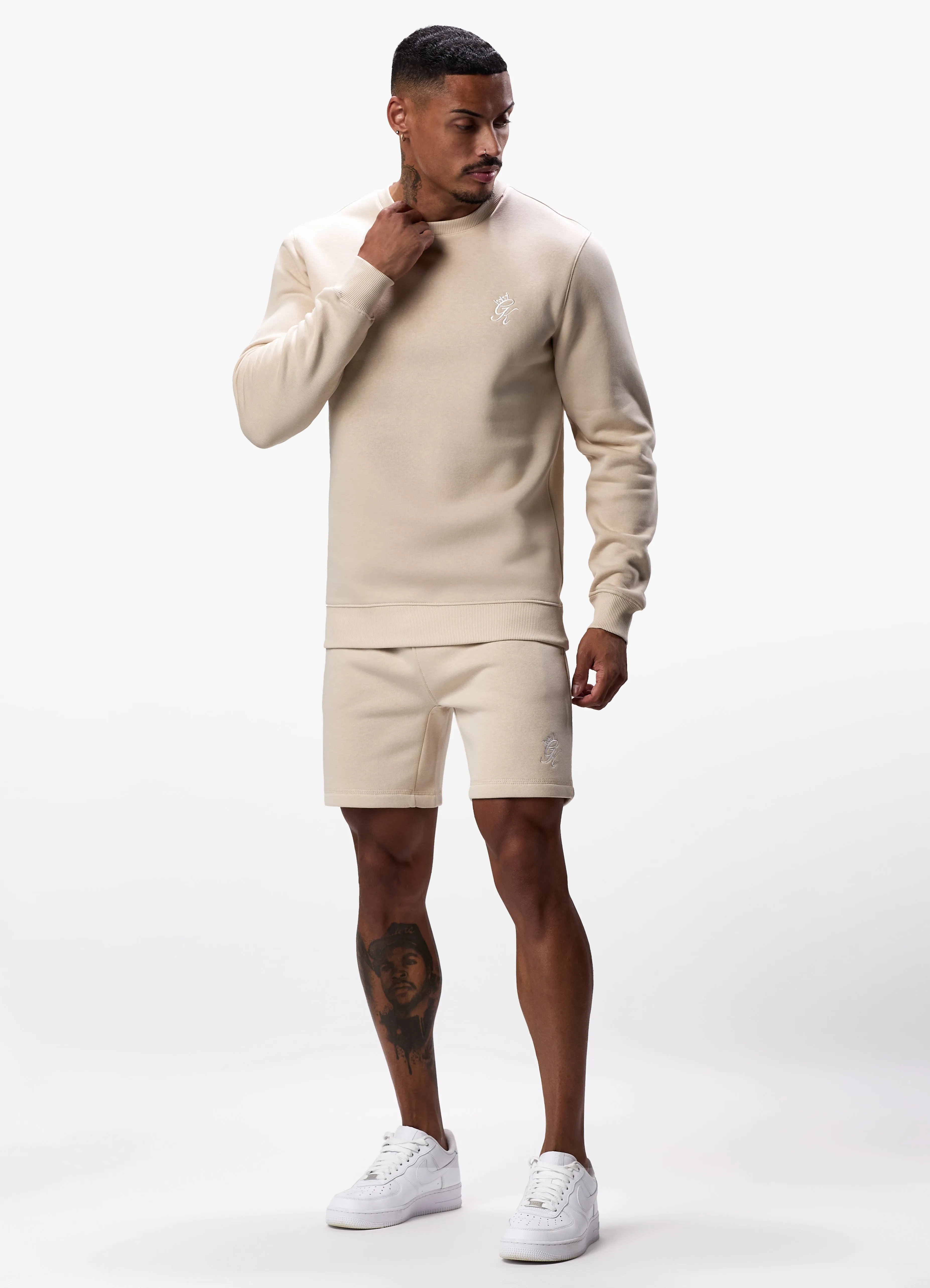 Gym King Fundamental Fleece Short - Light Sand sold by The Gym King product image thumbnail 5