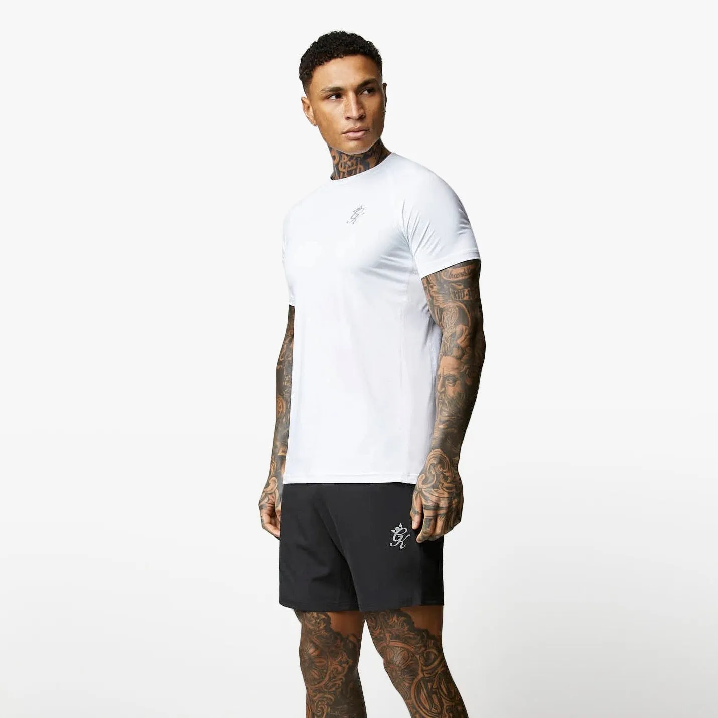 Gym King Energy Tee - White sold by The Gym King product image thumbnail 2