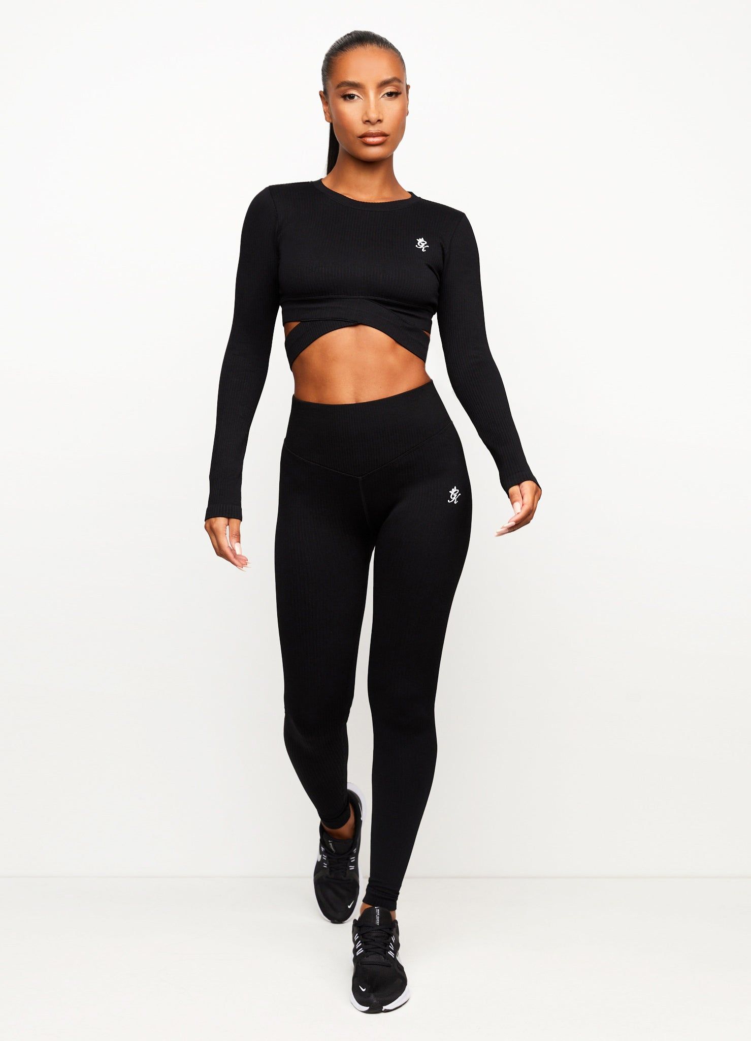 Gym King Balance Long Sleeve Top - Black sold by The Gym King product image thumbnail 6