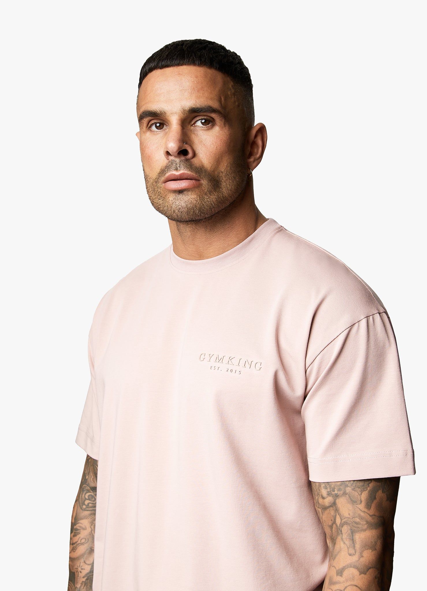 Gym King Est. Legacy Tee - Dusky Pink sold by The Gym King product image thumbnail 9