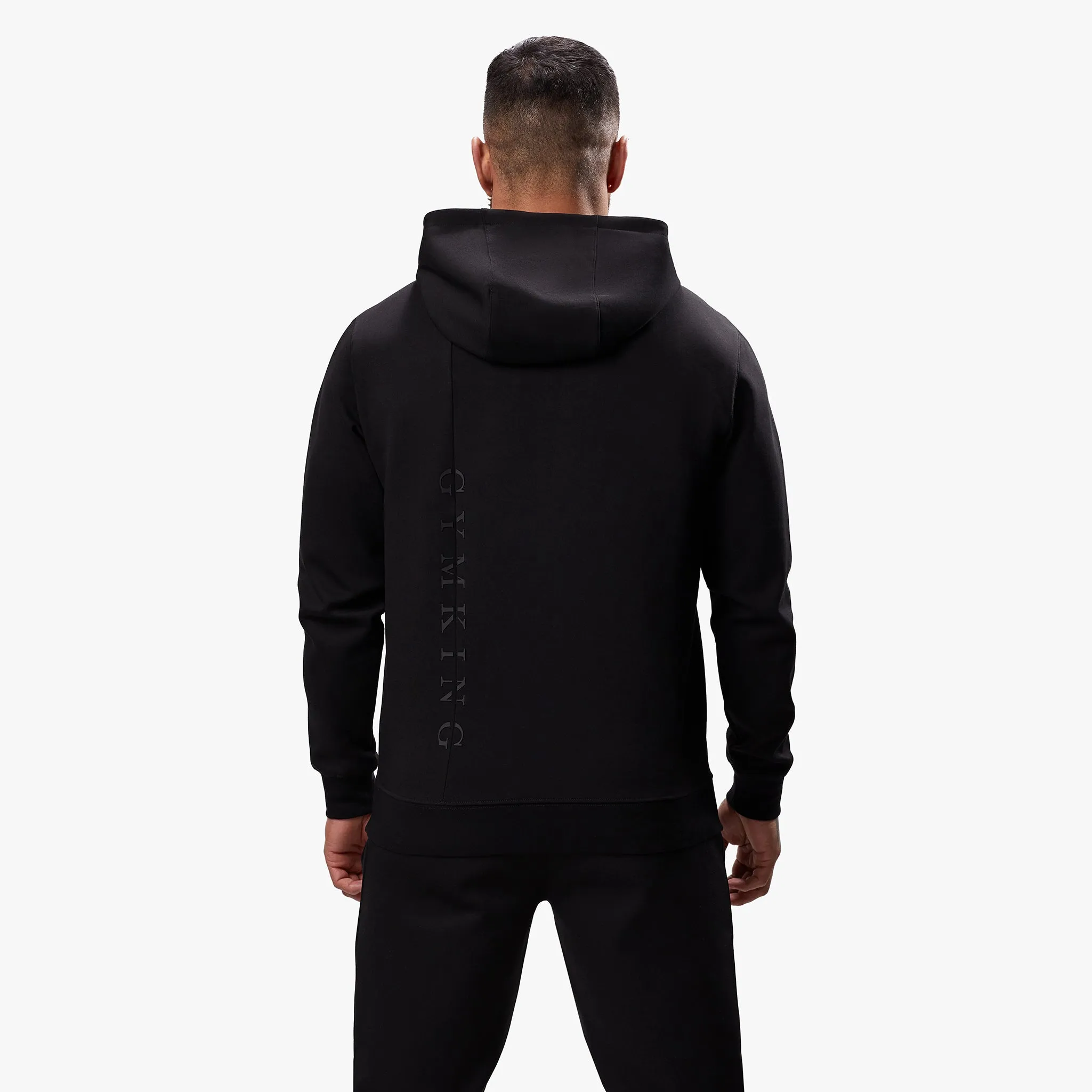 Gym King Split Linear Hood - Black sold by The Gym King product image thumbnail 2