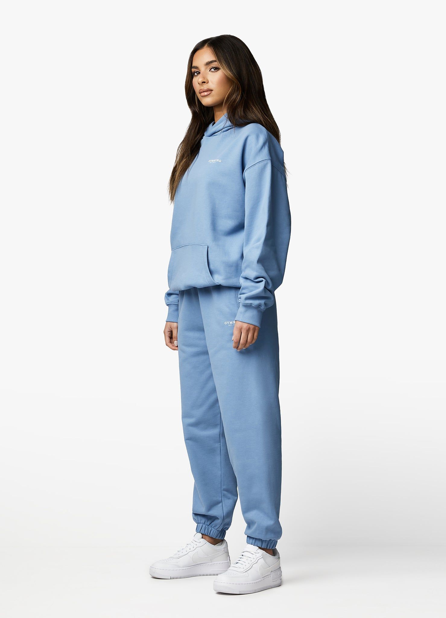 Gym King Established Relaxed Tracksuit - Coastal Blue sold by The Gym King product image thumbnail 7