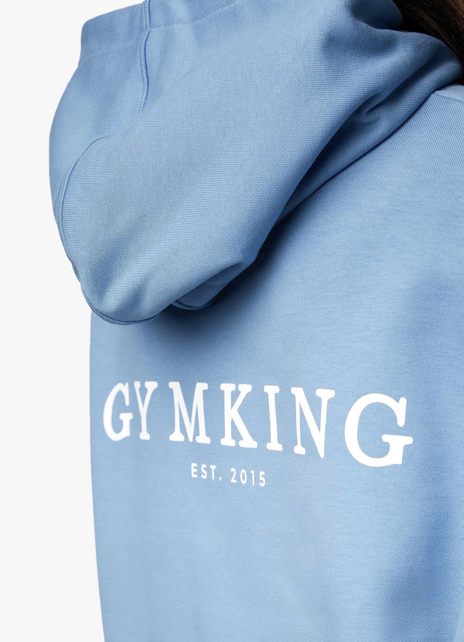 Gym King Established Relaxed Tracksuit - Coastal Blue sold by The Gym King product image thumbnail 12