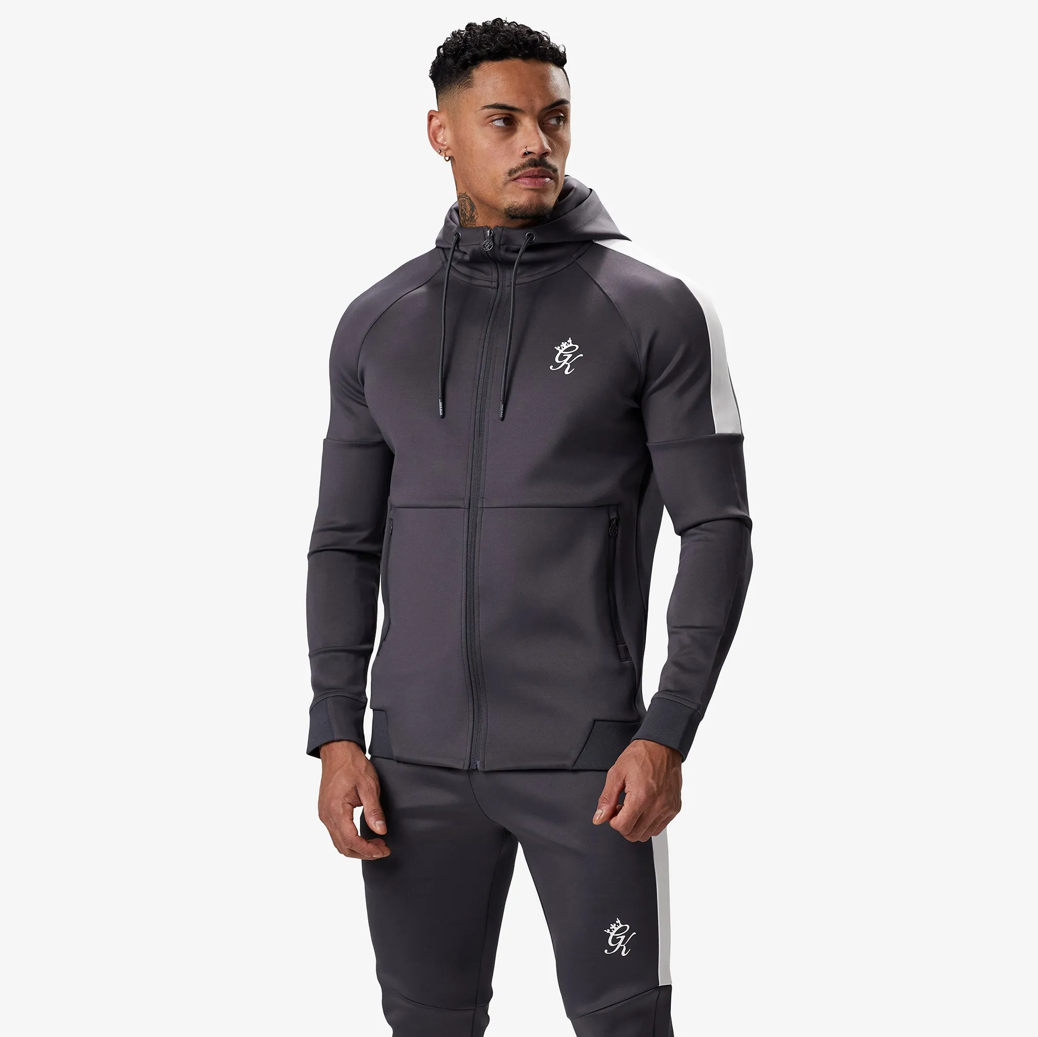 Gym King Core Plus Poly FZ Hood - Graphite sold by The Gym King product image thumbnail 2
