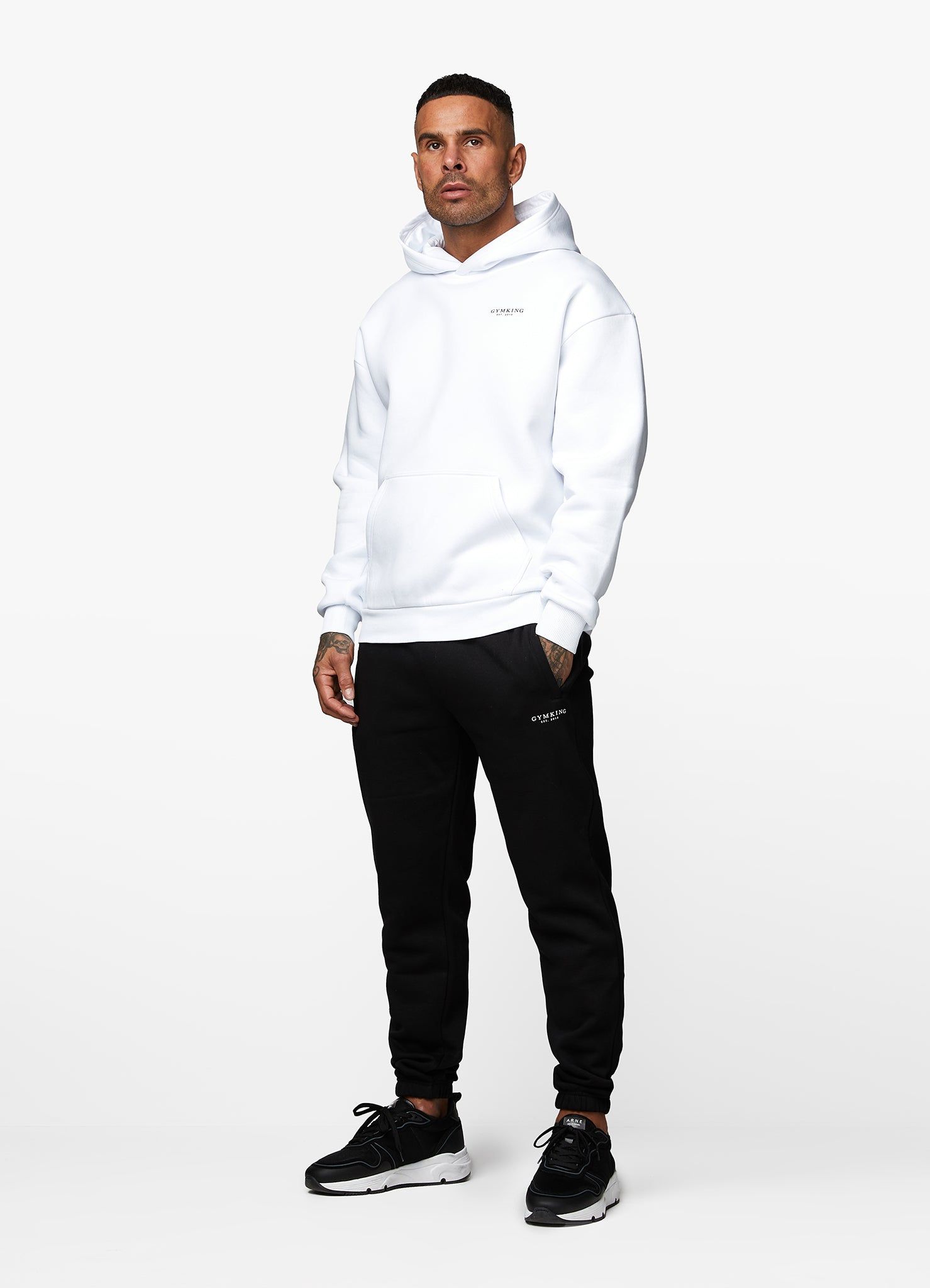 Gym King Established Hood - White sold by The Gym King product image thumbnail 7