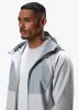 Gym King React Woven Jacket - Light Grey sold by The Gym King