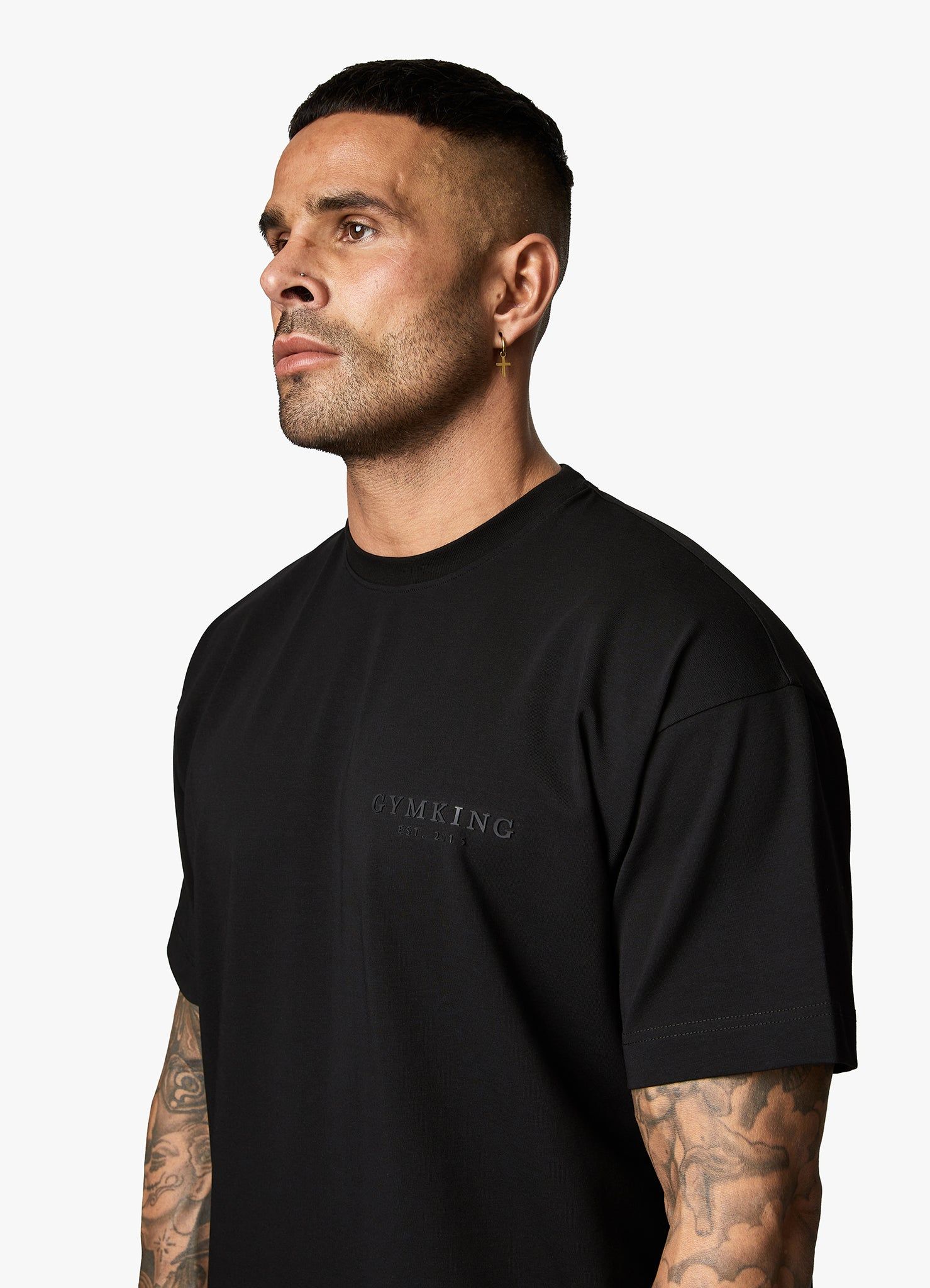 Gym King Est. Legacy Tee - Black sold by The Gym King product image thumbnail 3