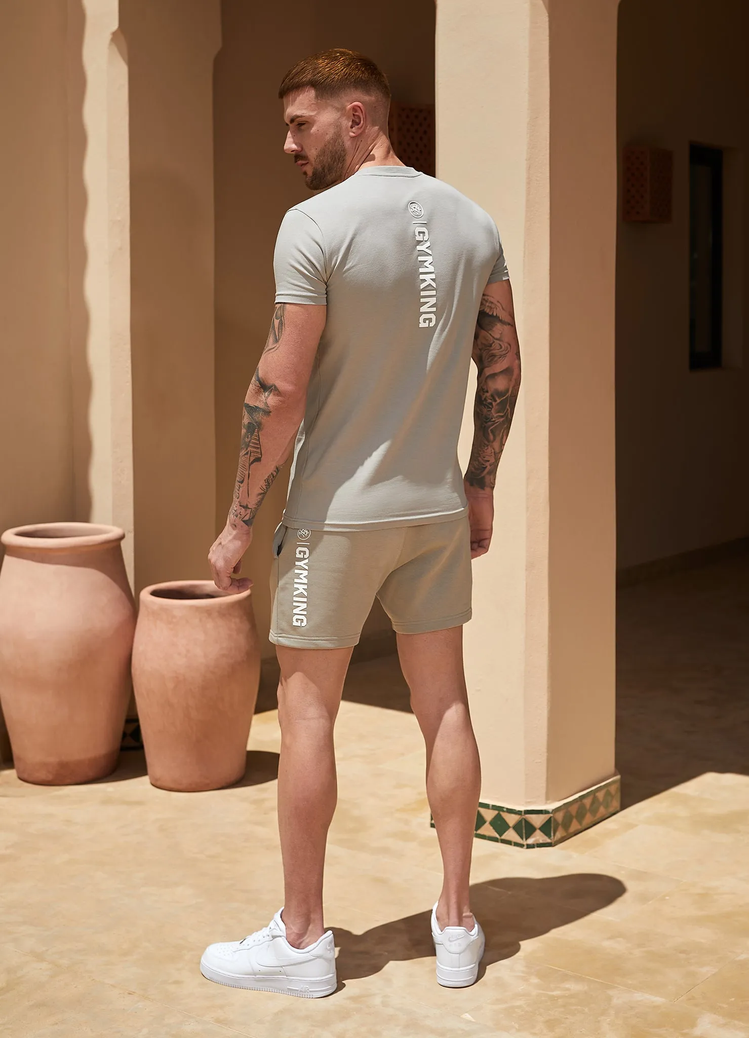 Gym King Aventus Short - Taupe sold by The Gym King product image thumbnail 5