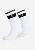 Gym King Ryu Socks (2pk) - White sold by The Gym King