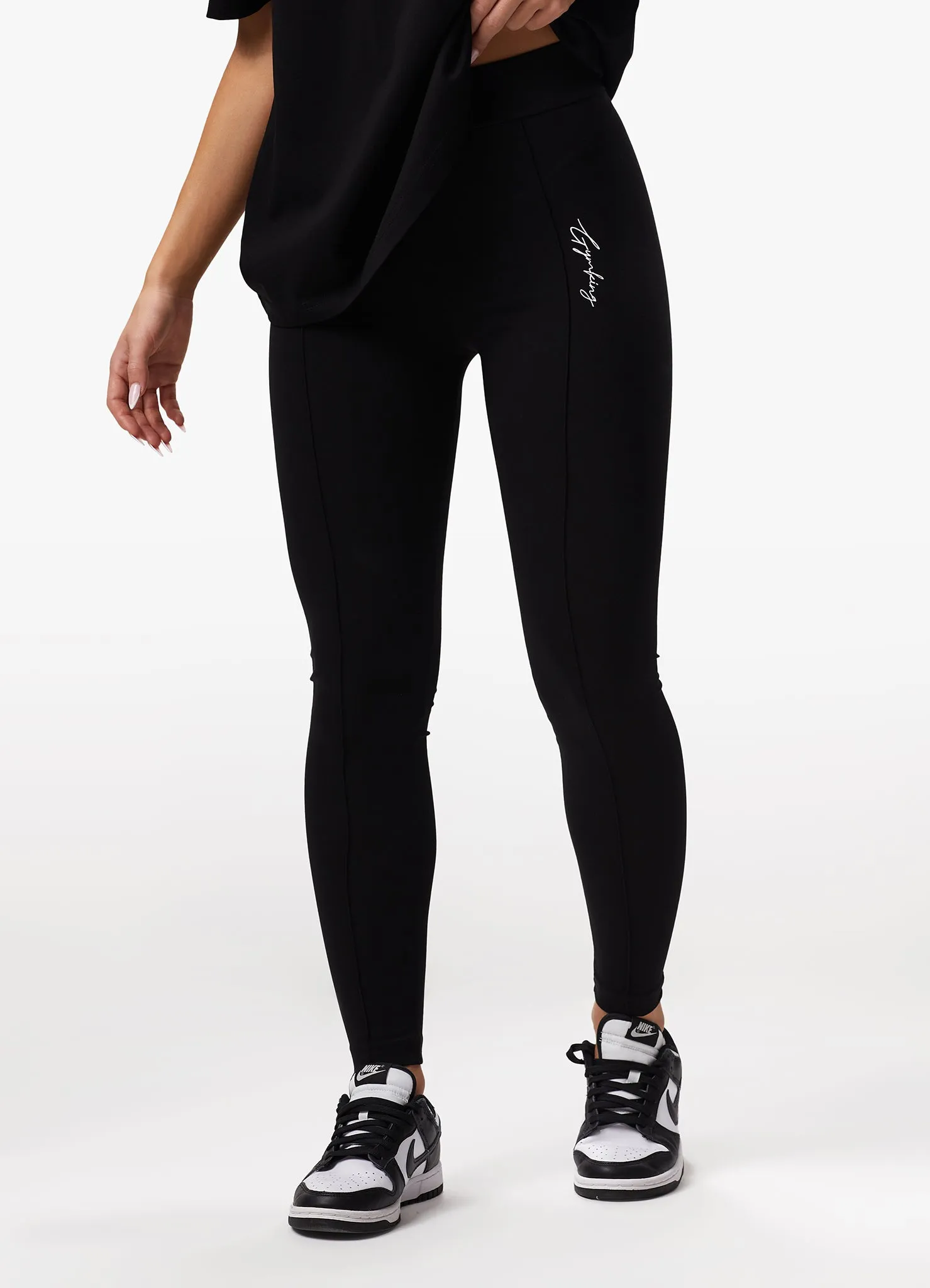 Gym King Reset Jersey Legging - Black sold by The Gym King product image thumbnail 3