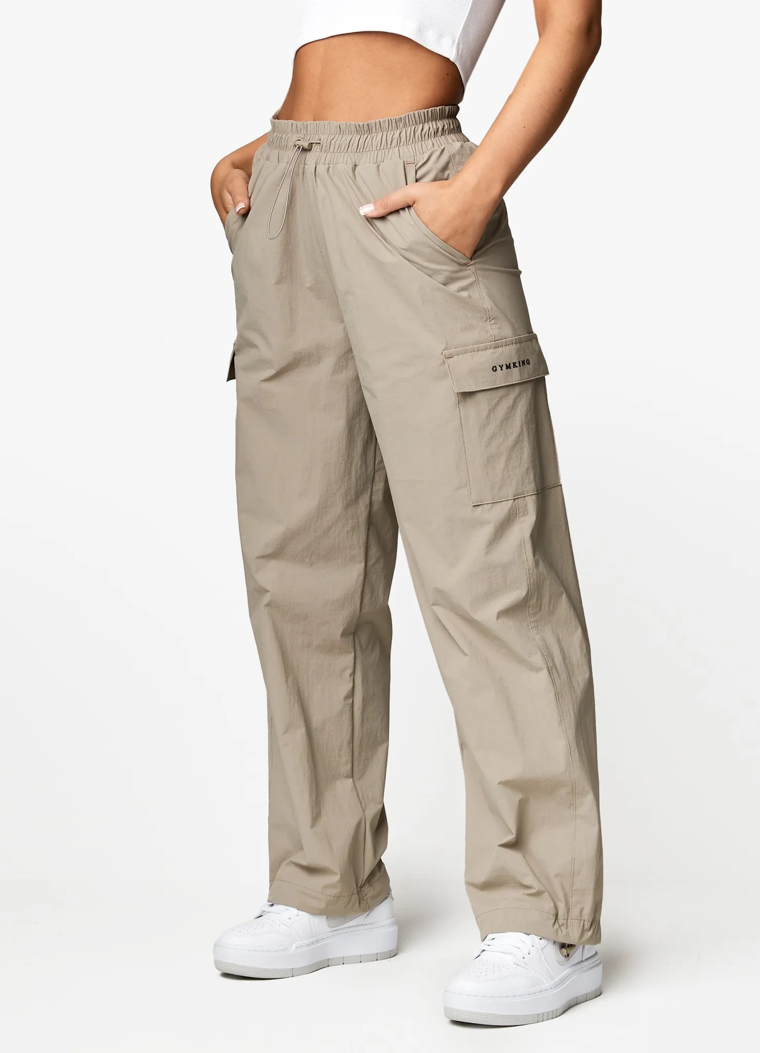 Gym King Utility Woven Cargo Pant - Mocha sold by The Gym King product image thumbnail 4