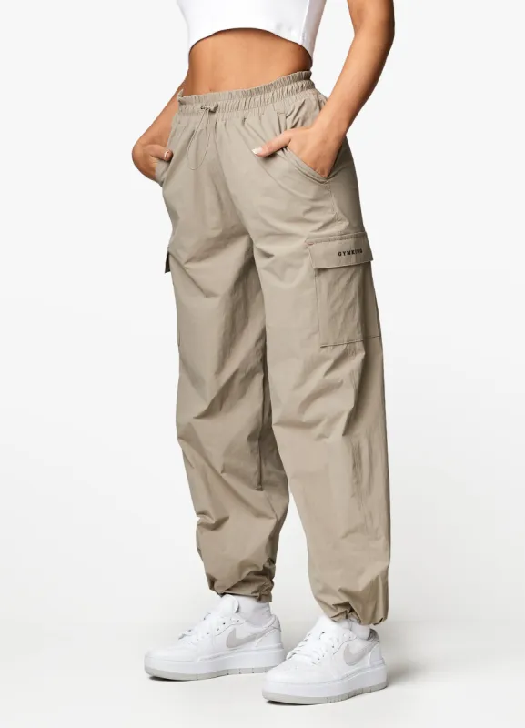 Gym King Utility Woven Cargo Pant - Mocha sold by The Gym King
