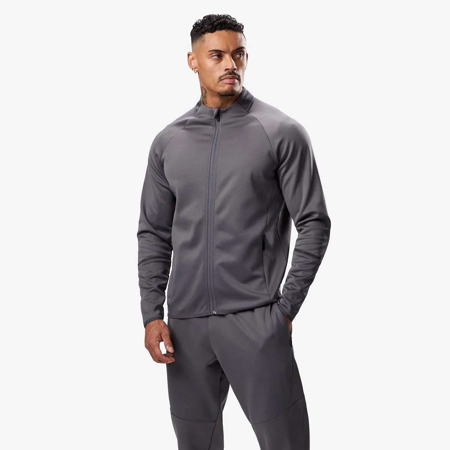 Gym King Alpha Poly Bomber Jacket - Graphite sold by The Gym King product image thumbnail 2