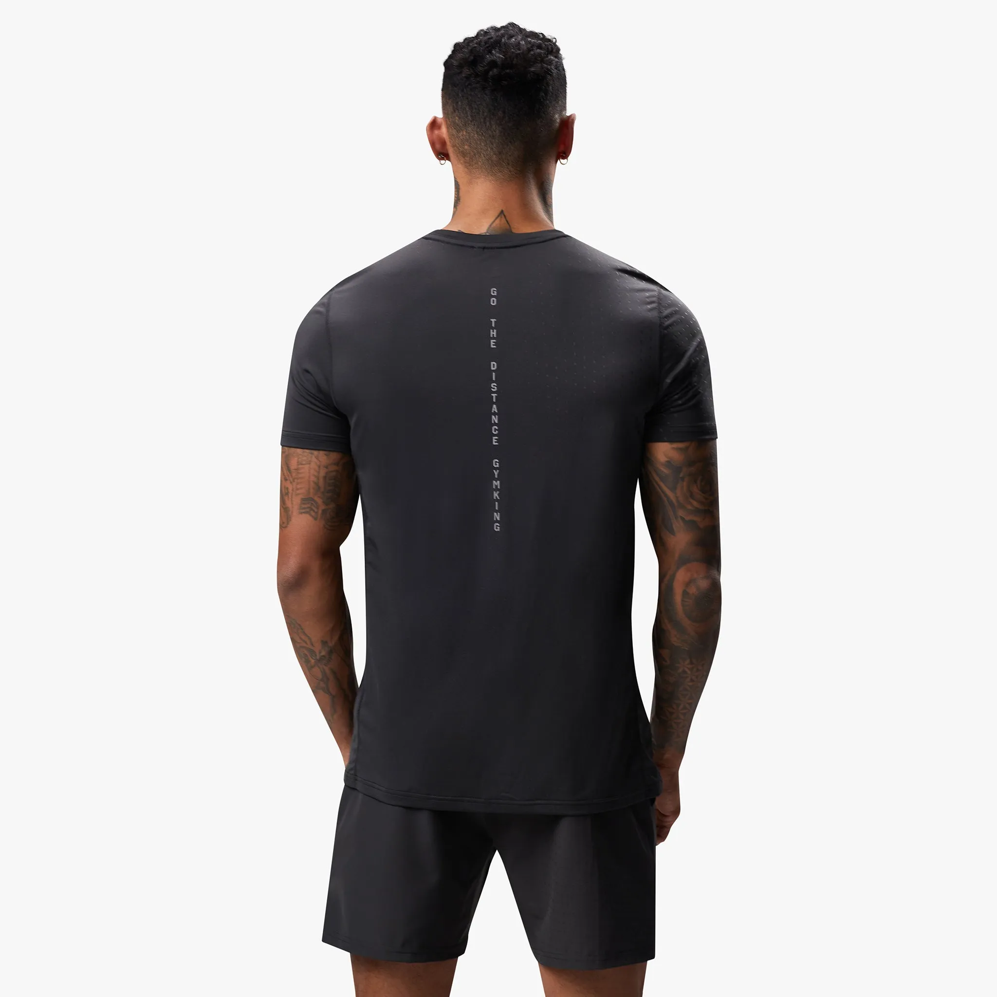 Gym King Distance Tee - Dark Pewter sold by The Gym King product image thumbnail 2