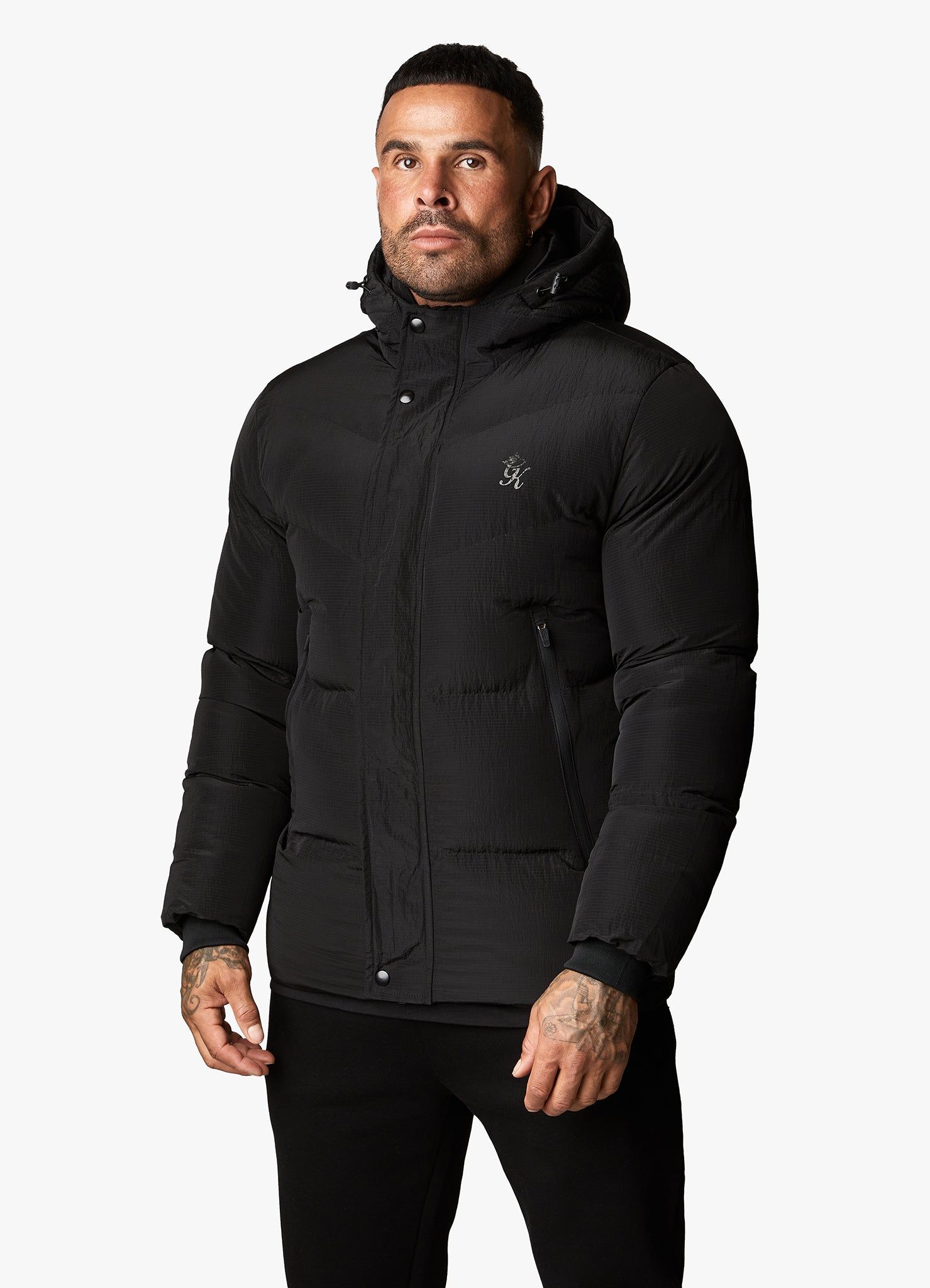 Gym King Covert Puffer Jacket - Black sold by The Gym King product image thumbnail 5
