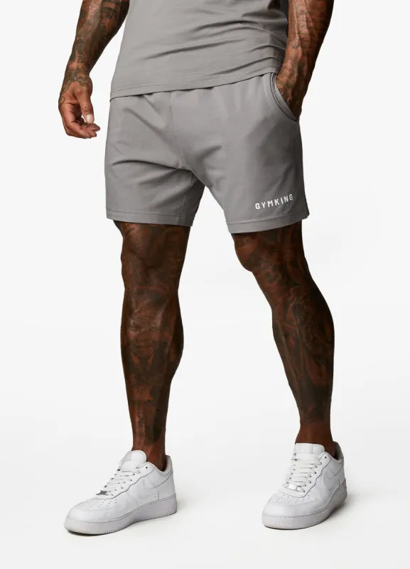 Gym King Training Division Short - Grey/White sold by The Gym King