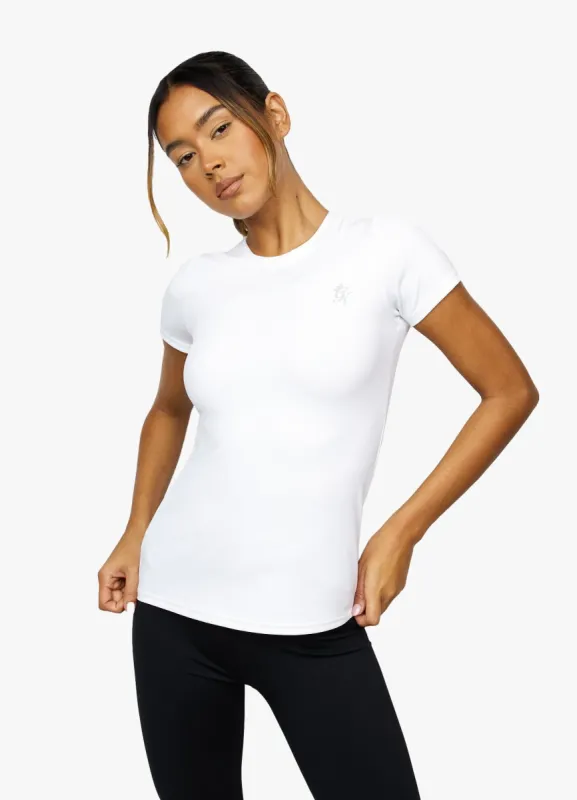 Gym King 365 SS Tee - White sold by The Gym King