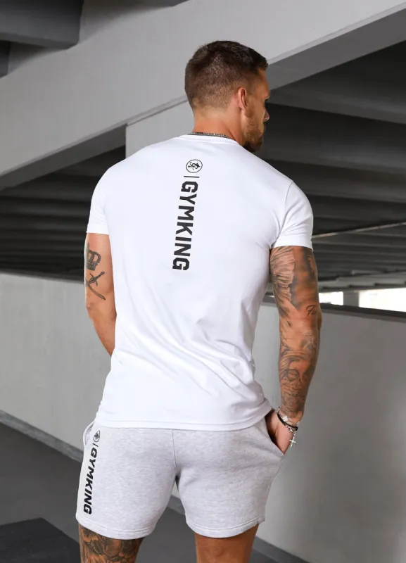 Gym King Aventus Tee - White made by The Gym King