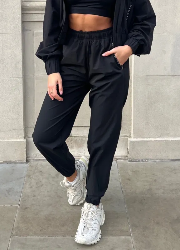 Gym King Woven Track Pant - Black sold by The Gym King