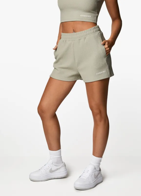 Gym King Textured Short - Sage sold by The Gym King