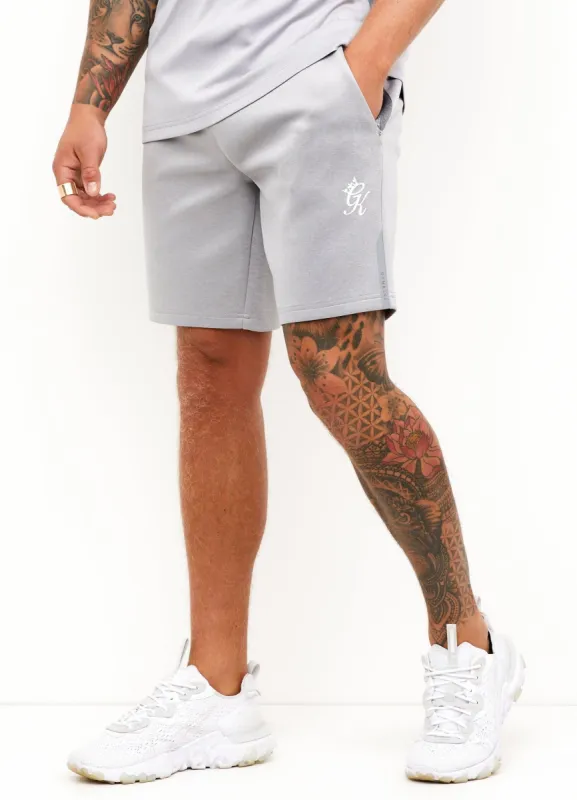 Gym King Contrast Panel Short - Grey Marl sold by The Gym King