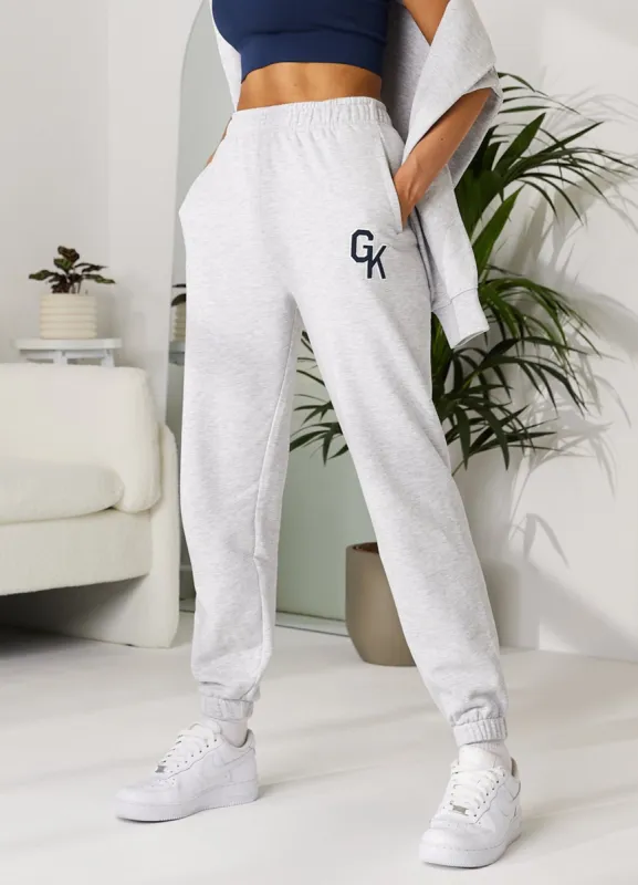 Gym King Varsity Jogger - Snow Marl sold by The Gym King