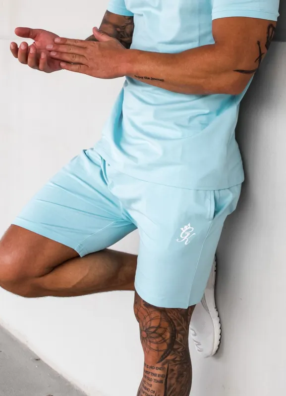 Gym King Pro Jersey Short - Aqua Sky sold by The Gym King