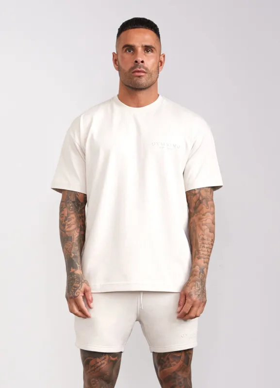 Gym King Est. Legacy Tee - Sand sold by The Gym King