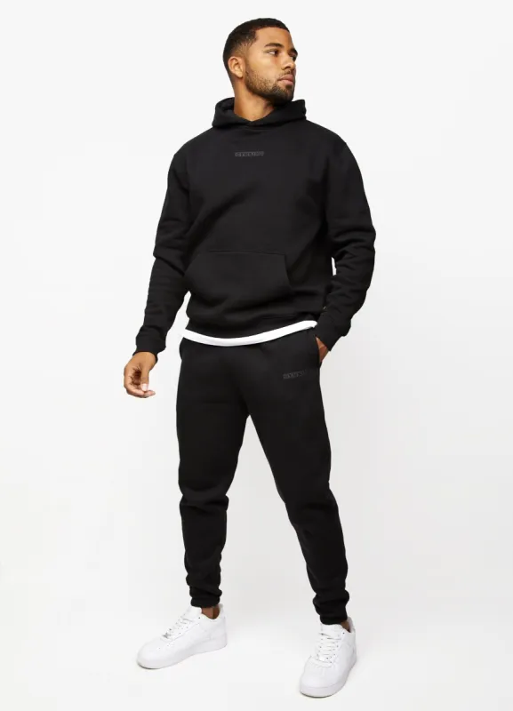 Gym King Box Logo Tracksuit - Black sold by The Gym King