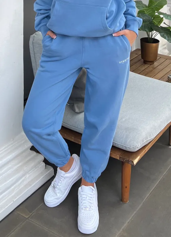 Gym King Established Relaxed Jogger - Coastal Blue sold by The Gym King