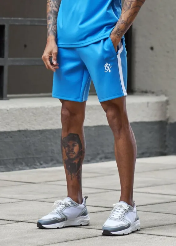 Gym King Core Plus Poly Short - Azure Blue sold by The Gym King