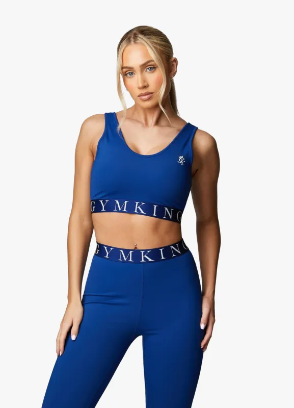 Gym King Impact Sports Bra - Galaxy Blue/Blue Steel sold by The Gym King
