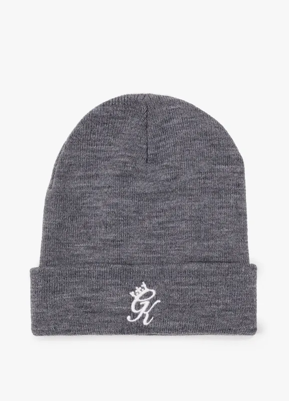 Gym King Fundamental Beanie - Dark Grey Marl sold by The Gym King