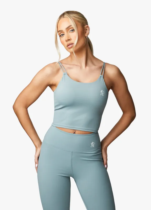 Gym King 365 Long Line Tank - Sage sold by The Gym King