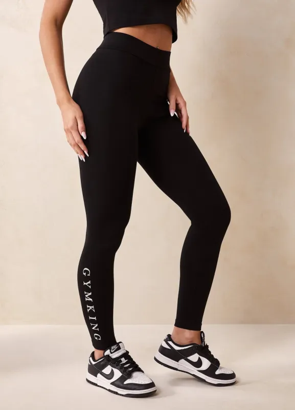 Gym King Established Legging - Black sold by The Gym King