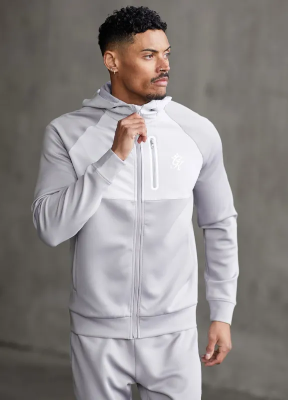 Gym King Ripstop Panel F/Z Hood - Shadow Grey sold by The Gym King