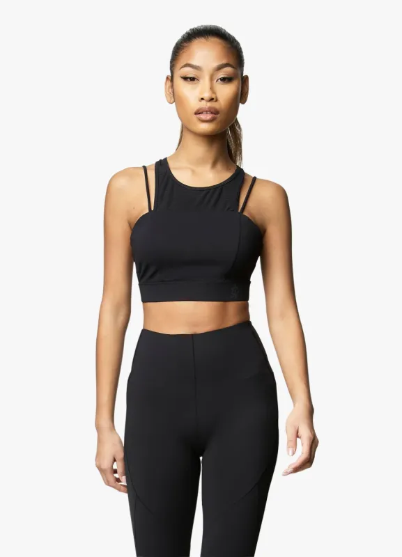 Gym King Uprising Sports Bra - Black sold by The Gym King