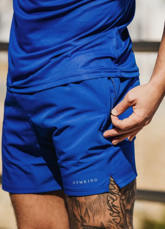 Gym King Uprising Short - Electric Blue sold by The Gym King