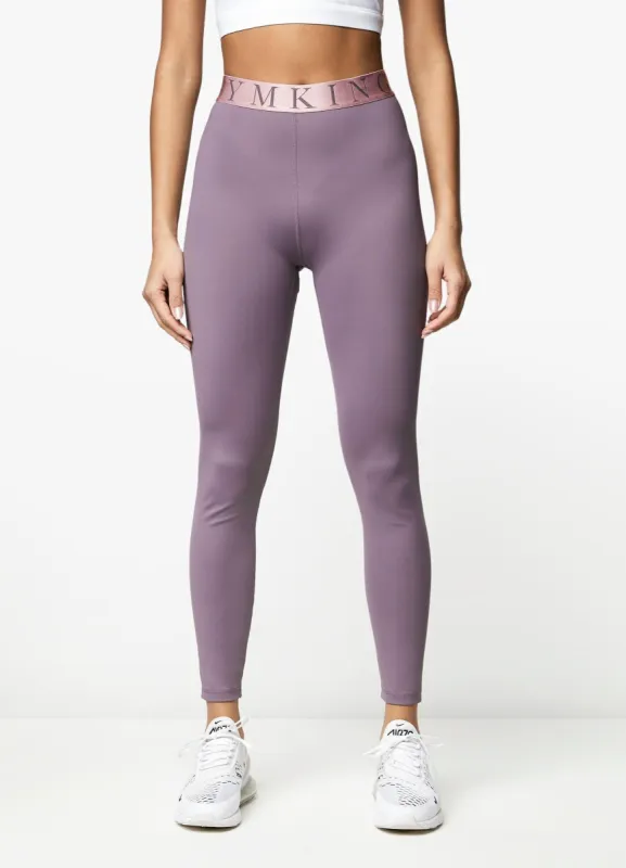 Gym King Impact Legging - Plum/Dusky Mauve sold by The Gym King