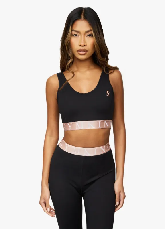 Gym King Impact Bra - Black sold by The Gym King