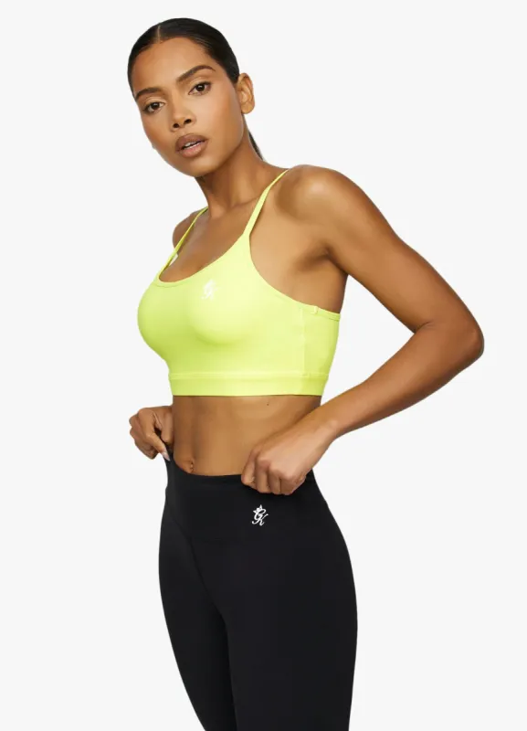Gym King Sports Bra - Lime sold by The Gym King